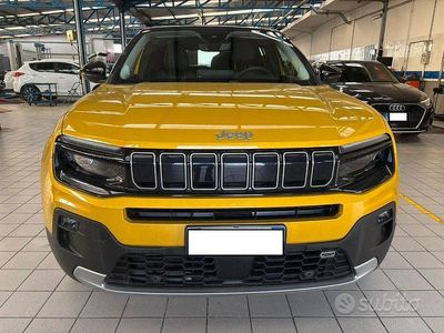 Usata Jeep Avenger Summit 100 CV (73 kW) 2023 Giallo SUV