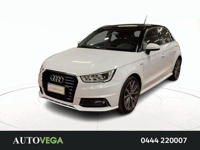 Usata Audi A1 Sportback Admired 95 CV (69 kW) 2018 Bianco / pastello Utilitaria