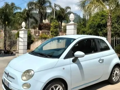 Usata Fiat 500 Sport 75 CV (55 kW) 2008 Blu Berlina