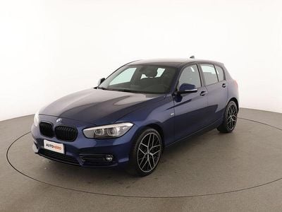 Usata BMW 116 Sport Line 115 CV (84 kW) 2018 Blu Utilitaria