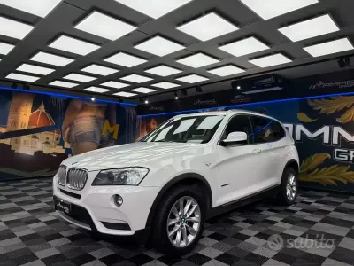 Usata BMW X3 Efficient Dynamics 184 CV (135 kW) 2013 Bianco SUV