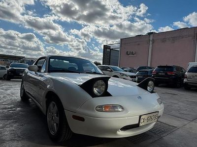 Usata Mazda MX5 116 CV (85 kW) 1991 Bianco Cabrio