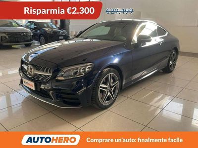 Begagnad Mercedes C300 Premium Plus 245 HK (180 kW) 2020 Blå Sportkupé