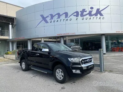 Usata Ford Ranger XLT 160 CV (117 kW) 2017 Nero metallizzato Pick-up