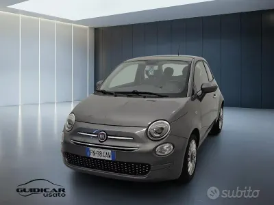 Usata Fiat 500 Lounge 69 CV (50 kW) 2017 Grigio Utilitaria