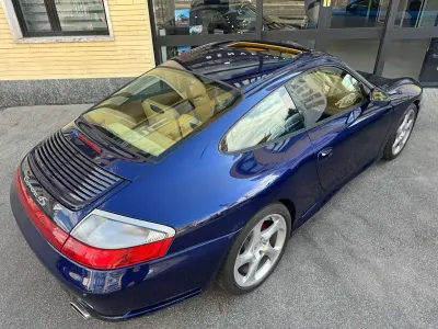 Usata Porsche 996 321 CV (236 kW) 2002 Blu Coupé