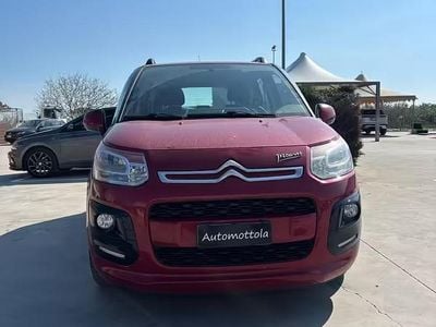 Usata Citroën C3 Picasso Seduction 92 CV (67 kW) 2013 Rosso Monovolume