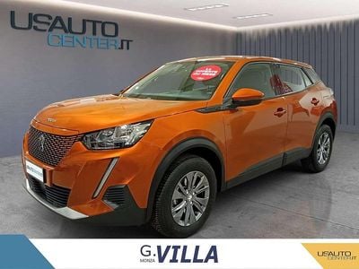 Usata Peugeot 2008 Active 100 kW (136 CV) 2021 Arancione SUV