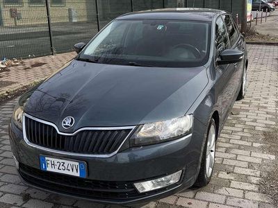 Usata Skoda Rapid Ambition 90 CV (66 kW) 2017 Grigio Utilitaria