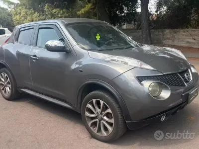 Usata Nissan Juke Tekna 110 CV (80 kW) 2014 Grigio SUV