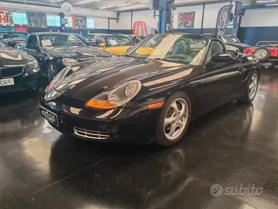 Usata Porsche 986 Boxster 204 CV (150 kW) 1998 Nero Cabrio