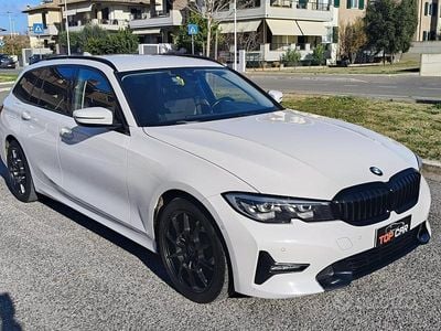 Usata BMW 320 Sport Line 190 CV (139 kW) 2020 Bianco Station wagon