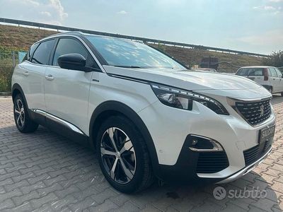 Usata Peugeot 3008 GT-line 130 CV (95 kW) 2018 Bianco SUV