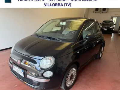Usata Fiat 500 Lounge 69 CV (50 kW) 2013 Nero Utilitaria