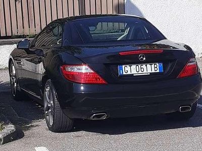 Usata Mercedes SLK200 184 CV (135 kW) 2011 Nero Cabrio