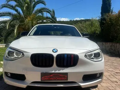 Usata BMW 120 Sport Line 184 CV (135 kW) 2014 Bianco Utilitaria
