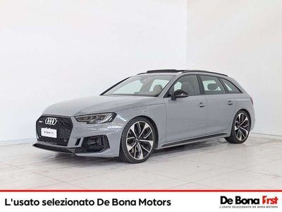 usata Audi RS4 avant 2.9 tfsi exclusive edition grigio signal qua