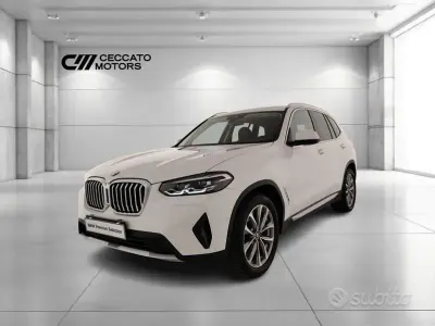 Usata BMW X3 190 CV (139 kW) 2022 Bianco SUV