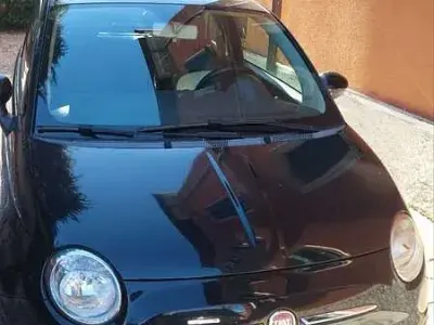 Usata Fiat 500 Pop 69 CV (50 kW) 2009 Nero Cabrio