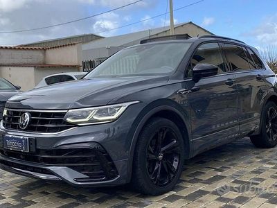 Usata VW Tiguan R-line 150 CV (110 kW) 2021 Grigio SUV