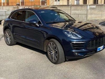 Usata Porsche Macan 250 CV (183 kW) 2017 Blu/azzurro SUV