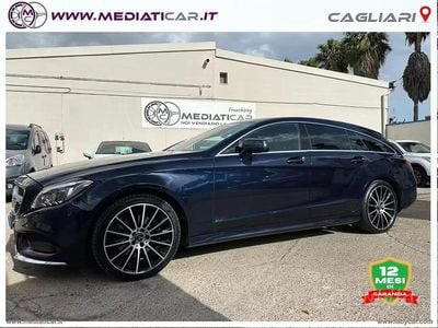 Usata Mercedes CLS250 Premium 204 CV (150 kW) 2017 Blu Station wagon