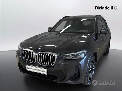 Begagnad BMW X3 M Sport 190 HK (139 kW) 2022 Grå SUV