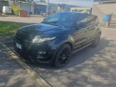 Usata Land Rover Range Rover evoque 190 CV (139 kW) 2012 Nero SUV
