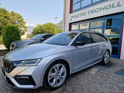 Usata Skoda Octavia RS 200 CV (147 kW) 2021 Brilliantsilber metallic Station wagon
