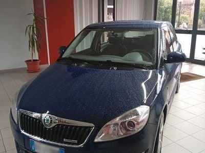 Usata Skoda Fabia GreenLine 75 CV (55 kW) 2012 Blu Berlina