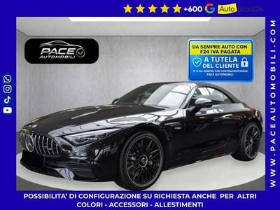 Usata Mercedes SL43 AMG Style 381 CV (280 kW) 2023 Nero Cabrio