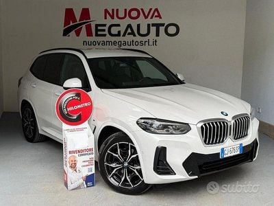 Usata BMW X3 M Sport 190 CV (139 kW) 2022 Bianco SUV