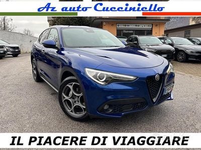 Usata Alfa Romeo Stelvio Sprint 190 CV (139 kW) 2022 Blu SUV