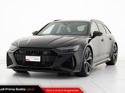 Usata Audi RS6 Ambiente 600 CV (441 kW) 2022 Nero Station wagon