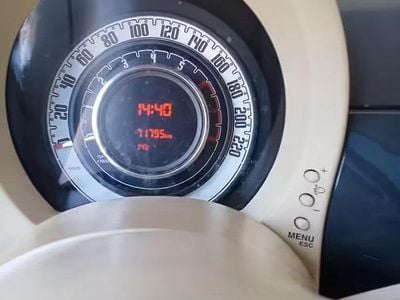 Usata Fiat 500 2009 Grigio Cabrio