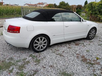 Usata Audi A4 Cabriolet 140 CV (102 kW) 2008 Bianco Cabrio