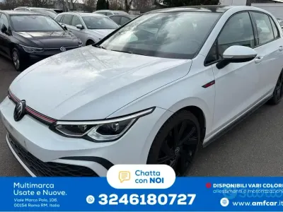 Usata VW Golf VIII GTI 245 CV (180 kW) 2022 Bianco Berlina