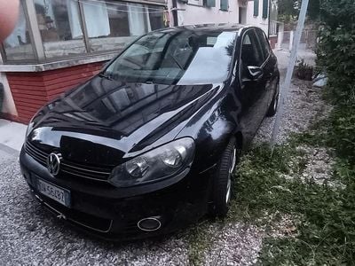 Usata VW Golf VI 110 CV (80 kW) 2009 Nero Utilitaria
