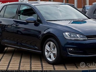 Usata VW Golf VII 110 CV (80 kW) 2015 Nero Berlina