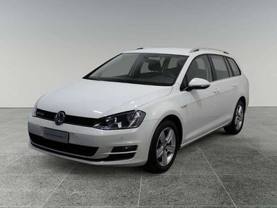 Usata VW Golf VII Highline 110 CV (80 kW) 2017 Bianco Station wagon