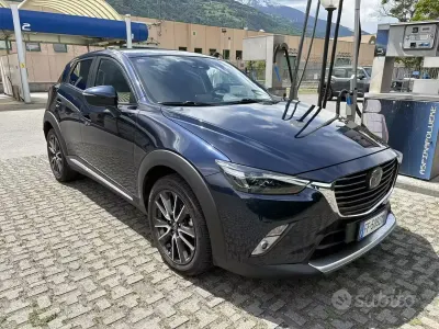 Usata Mazda CX-3 Exceed 150 CV (110 kW) 2016 Blu SUV