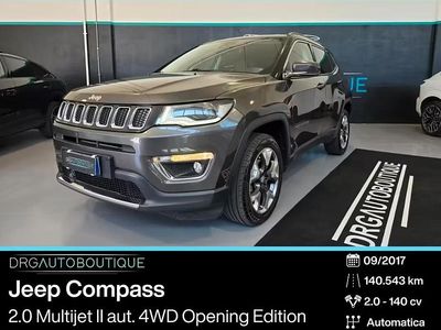 Usata Jeep Compass Opening Edition 140 CV (102 kW) 2017 Grigio SUV