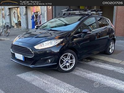 Usata Ford Fiesta Titanium 101 CV (74 kW) 2014 Nero Utilitaria