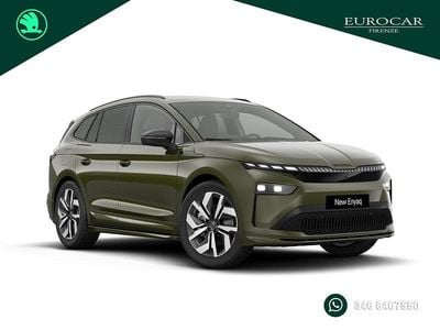 Nuova Skoda Enyaq iV SportLine 88 kW (121 CV) 2025 Verde olibo metallizzato SUV