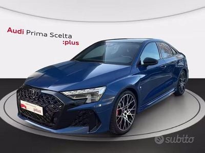 Nuova Audi RS3 Ambiente 400 CV (294 kW) 2025 Blu Berlina