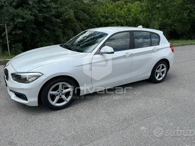 Usata BMW 116 Efficient Dynamics 116 CV (85 kW) 2015 Bianco Utilitaria