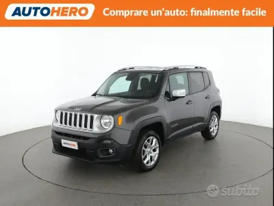 Usata Jeep Renegade Limited 140 CV (102 kW) 2016 Grigio SUV