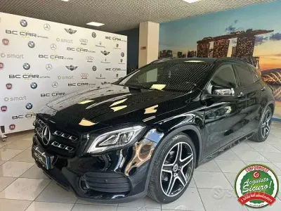 Usata Mercedes GLA200 Premium 136 CV (100 kW) 2018 Nero SUV