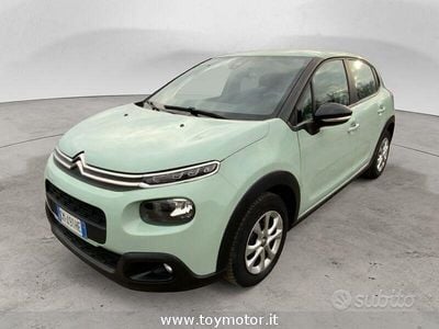 Usata Citroën C3 Feel 68 CV (50 kW) 2017 Verde Berlina