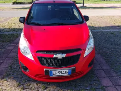 Usata Chevrolet Spark 68 CV (50 kW) 2011 Rosso Utilitaria